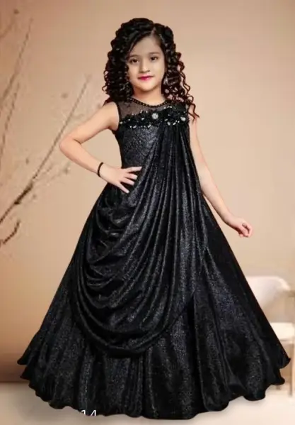 Black quine princesses dress