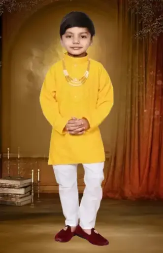 yellow panjabi
