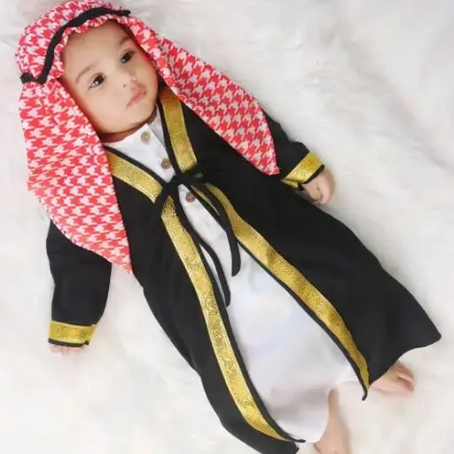 Baby boy abaya sets 0-6 Years, abaya and turban, Baby Boy Abaya Set, Islamic Clothing Set for Boys, Muslim Toddler Outfit, Modest Dress Set